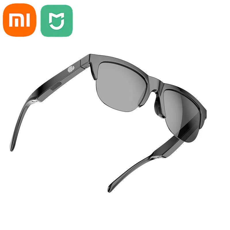 Xiaomi MIJIA gafas de sol inteligentes gafas Bluetooth llamada deportes al aire libre auriculares HIFI luz azul impermeable Anti-UV para hombres y mujeres