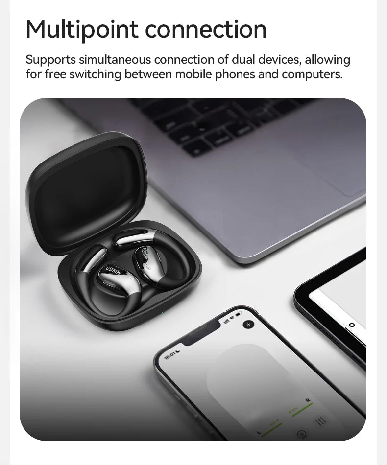 [Auricular traductor AI] auriculares inalámbricos MINISO X28 Bluetooth 5,4 HiFi IPX5 impermeable deportes graves potentes 16H de duración de la batería