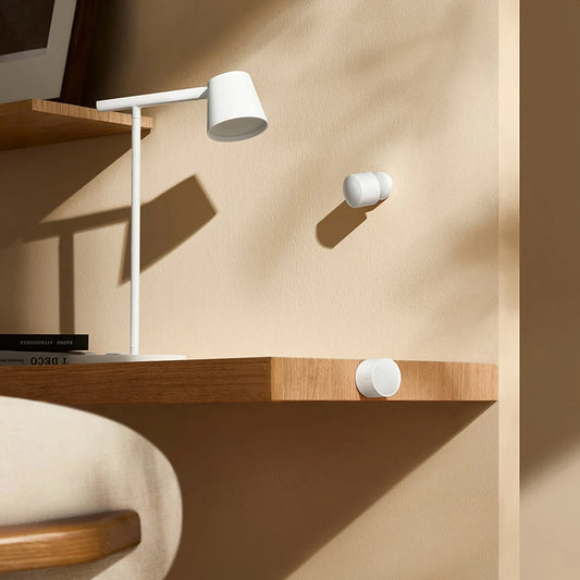 Xiaomi Mijia-Sensor de presencia humana, conexión inalámbrica inteligente para el hogar, Bluetooth 5,0, sensores de movimiento corporal para aplicación Mi Home XMOSB01XS