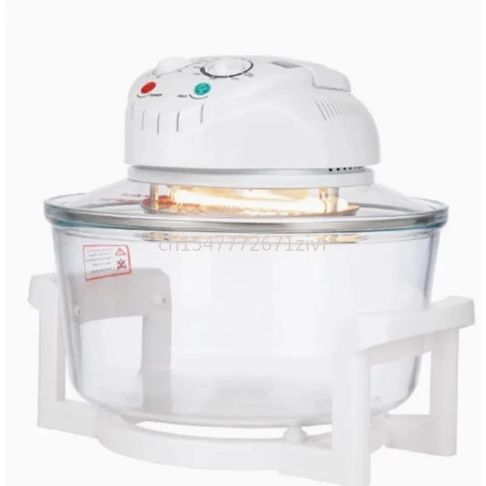 Freidora de aire de vidrio 220 voltios / 110 voltios - Tipo doméstico - Gran capacidad para hacer patatas fritas y otras alimentos fritos