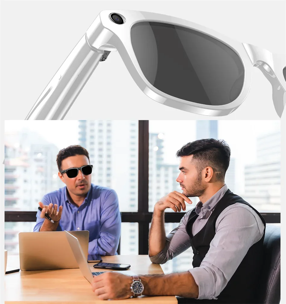 Xiaomi 4K HD AI gafas inteligentes Chat GPT 100MP cámara Bluetooth llamada 260Mah batería asistente de voz Control gafas inteligentes 2025