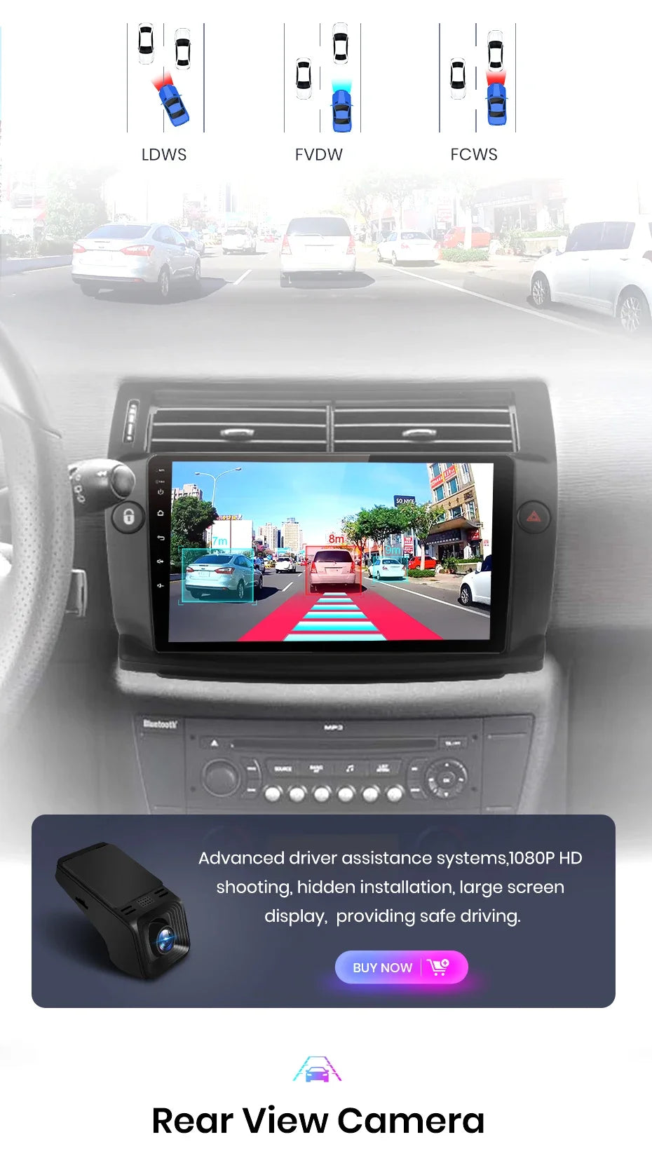 Junsun Android inalámbrico CarPlay Auto Radio de coche para Citroen C4 c-triomphe c-quatre 2004-2009 sistemas inteligentes DSP SWC RDS GPS