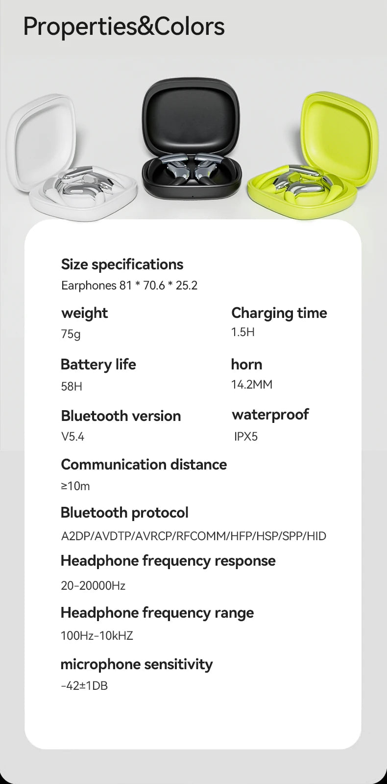 [Auricular traductor AI] auriculares inalámbricos MINISO X28 Bluetooth 5,4 HiFi IPX5 impermeable deportes graves potentes 16H de duración de la batería