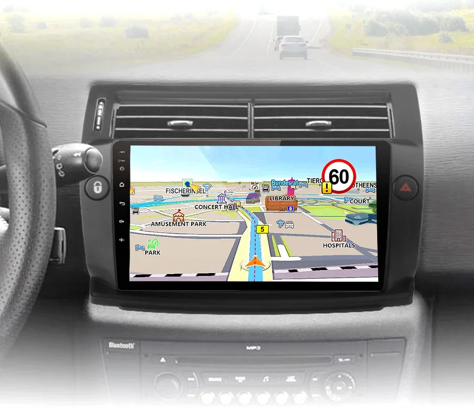 Junsun Android inalámbrico CarPlay Auto Radio de coche para Citroen C4 c-triomphe c-quatre 2004-2009 sistemas inteligentes DSP SWC RDS GPS