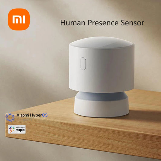 Xiaomi Mijia-Sensor de presencia humana, conexión inalámbrica inteligente para el hogar, Bluetooth 5,0, sensores de movimiento corporal para aplicación Mi Home XMOSB01XS